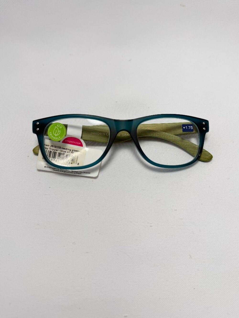 BOGO - Peepers Day Tripper Teal & Green +1.75 Readers